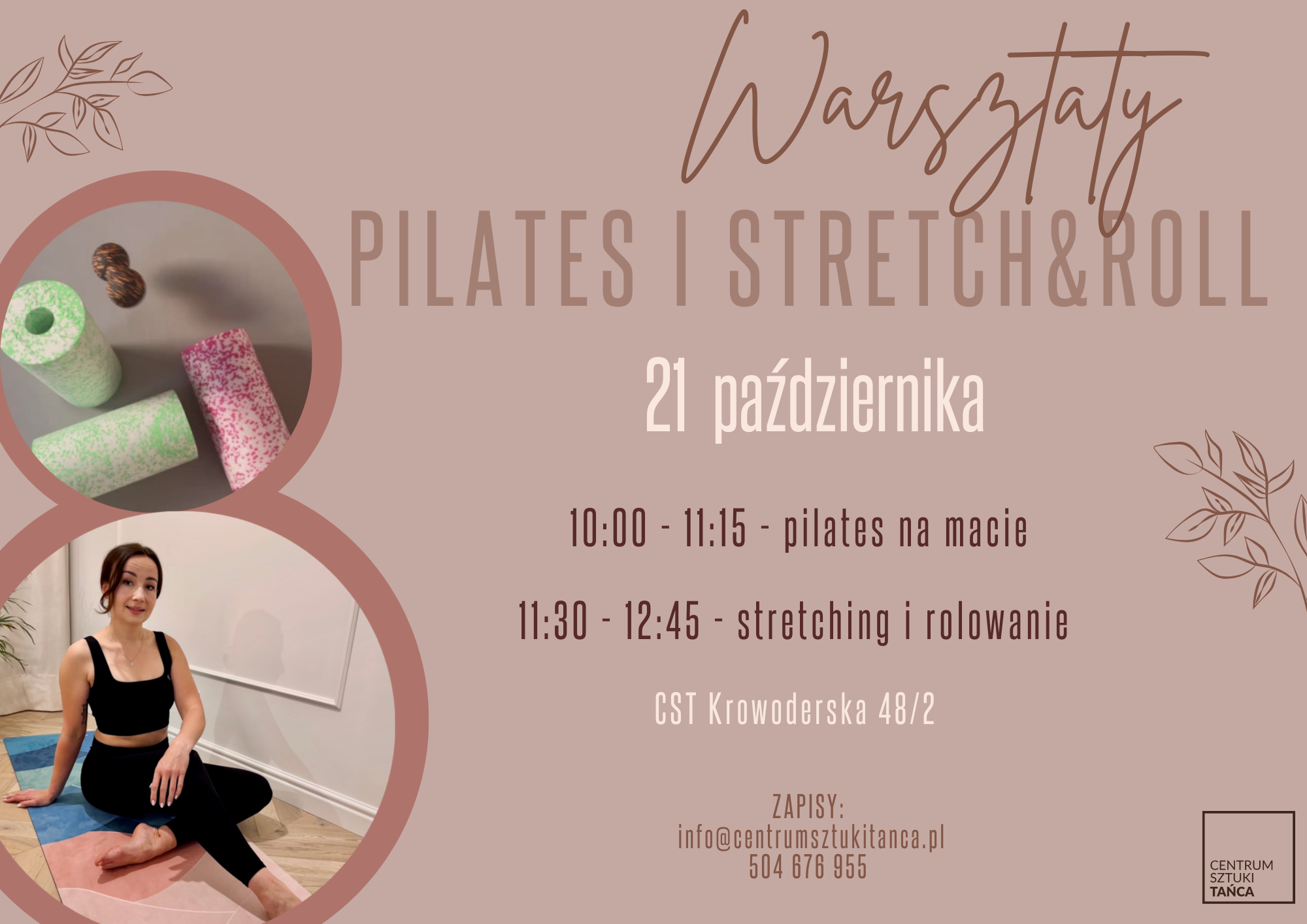 Saltatus Warsztaty Pilates I Stretch Roll Saltatus Wyszukiwarka